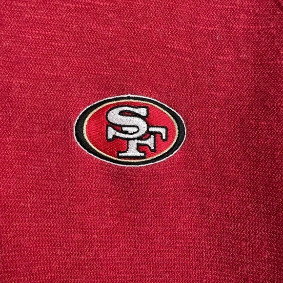 Tommy Bahama 49ers Sport Scrimmage Snap Mock Neck Raglan Jacket XXL - Picture 6 of 11